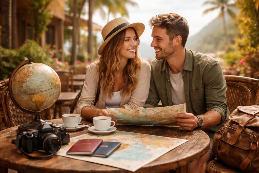 découvrez des idées de cadeaux originales et pratiques pour un couple passionné de voyages, parfaites pour les accompagner dans leurs aventures autour du monde.