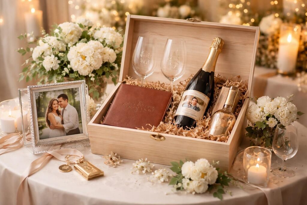 découvrez des idées de cadeaux personnalisés uniques et originaux à offrir aux mariés pour célébrer leur union de manière mémorable.