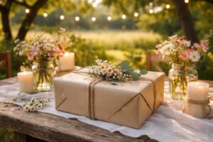 découvrez des idées originales et authentiques pour choisir le cadeau parfait à offrir lors d'un mariage champêtre, alliant simplicité et charme naturel.