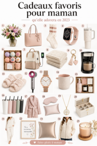 Idées de cadeaux pour mamans en 2023 avec des présentations chaleureuses et créatives