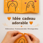 Une sélection de cadeaux adorables présentés avec enthousiasme