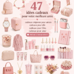 Une sélection de cadeaux colorés pour amies sur une table, symbolisant l'amitié et la diversité des choix.