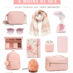 Sélection de cadeaux abordables pour elle à moins de 50 euros.