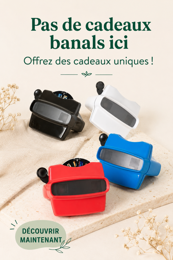 Une sélection de cadeaux uniques et originaux pour toutes les occasions.