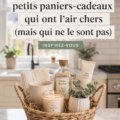 Un élégant panier cadeau rempli de produits raffinés et colorés, parfait pour toute occasion.