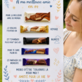 Plat de chocolats personnalisés avec différents assortiments pour un cadeau.