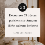 Sélection d'articles parisiens disponibles sur Amazon