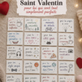 Cadeaux variés pour la Saint-Valentin, allant des objets personnalisés aux expériences ensemble.