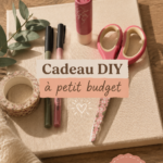 Cadeaux DIY confectionnés avec des matériaux simples et économiques.