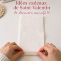 Un cadeau DIY élégant pour la Saint-Valentin, fait main avec amour.