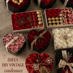 Cadeau DIY vintage en forme de cœur pour la Saint-Valentin