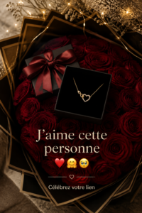Une femme offrant un cadeau symbolique à un proche pour exprimer son amour