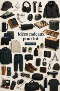 Idées de cadeaux originales pour hommes choisies avec soin