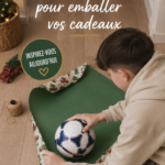 Emballages cadeaux créatifs avec des éléments naturels et colorés