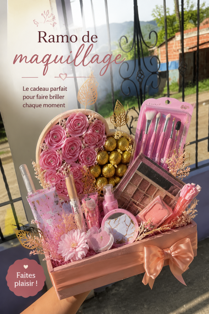 Femme appliquant un maquillage éclatant avec des conseils pratiques pour un look naturel.