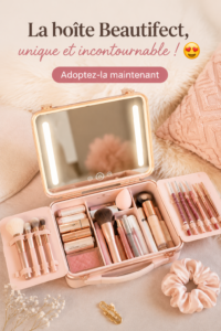Coffret Beautifect Box rempli de produits de beauté