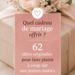 Image d'un joli cadeau de mariage décoré avec un ruban élégant, symbolisant des idées originales