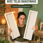 Deux exemples de décorations créatives et économiques pour embellir un intérieur.