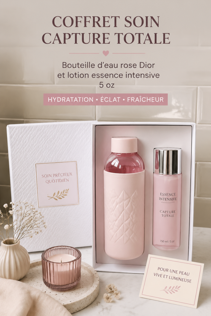 Set de soins Dior Capture Totale avec lotion intensive pour une peau éclatante