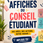 Affiches décoratives modernes agrémentant un mur dans un intérieur chaleureux
