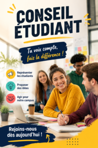 Affiches modernes et colorées pour la décoration de murs d'étudiants.
