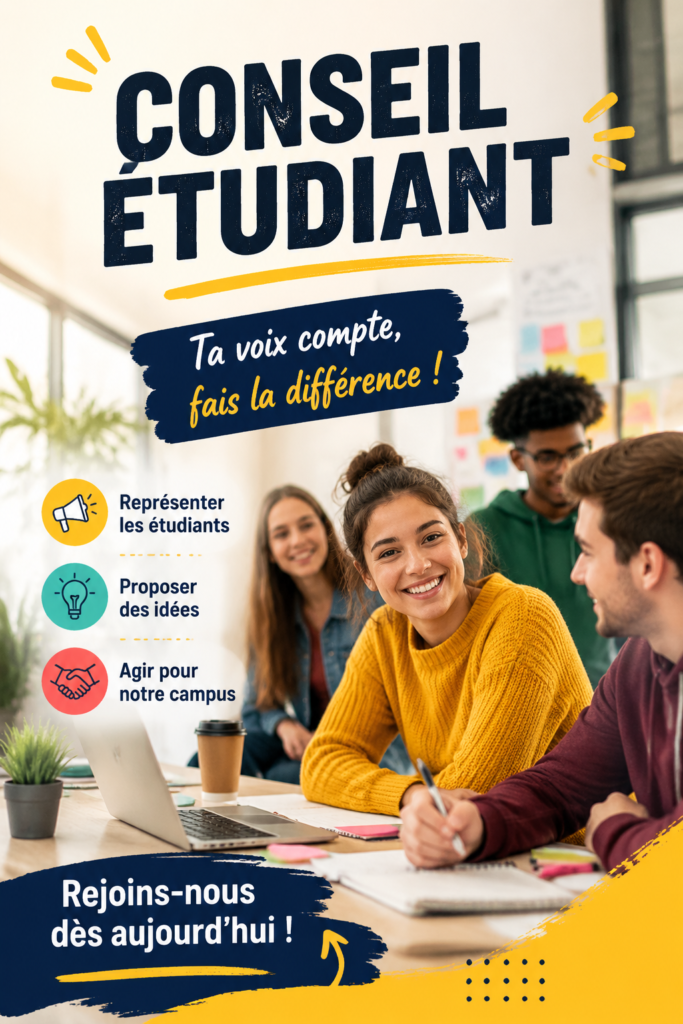Affiches modernes et colorées pour la décoration de murs d'étudiants.