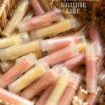 Baume à lèvres naturel fait maison avec des ingrédients naturels