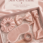 Une box de bien-être de luxe avec des produits de soin raffinés et élégants.