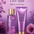 Coffret Love Spell de Victoria's Secret comprenant brume et lotion