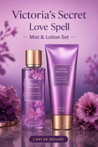 Coffret Love Spell de Victoria's Secret comprenant brume et lotion
