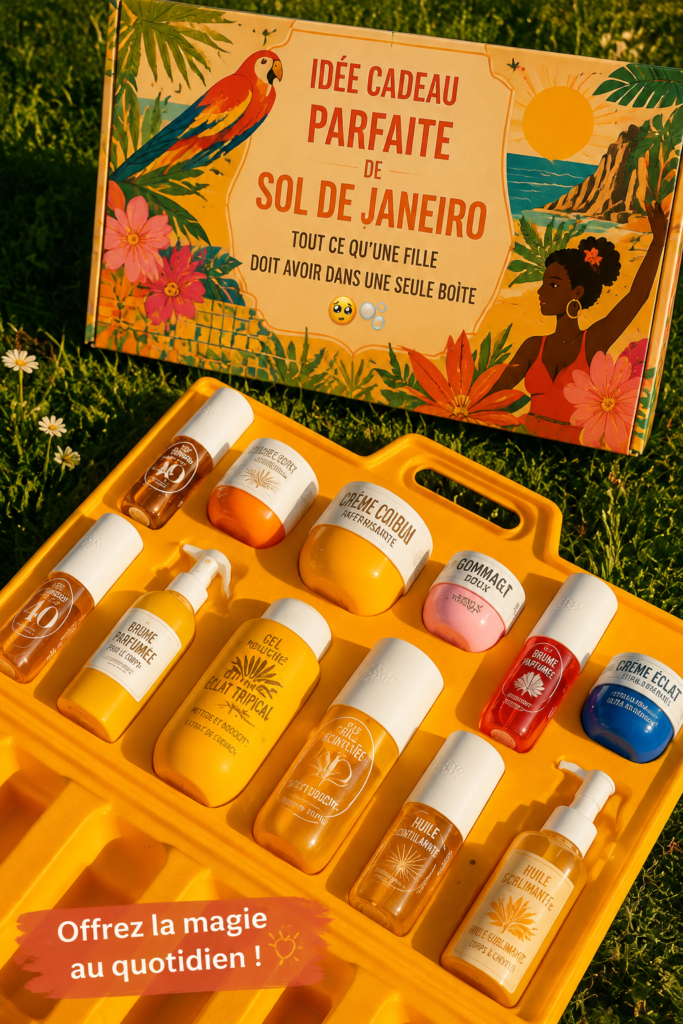 Coffret de produits Sol de Janeiro pour un cadeau parfait