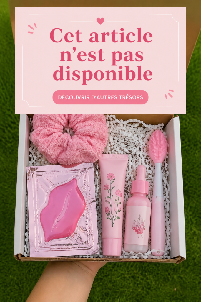 Cadeaux originaux disposés sur une table, représentant différentes occasions de fête.