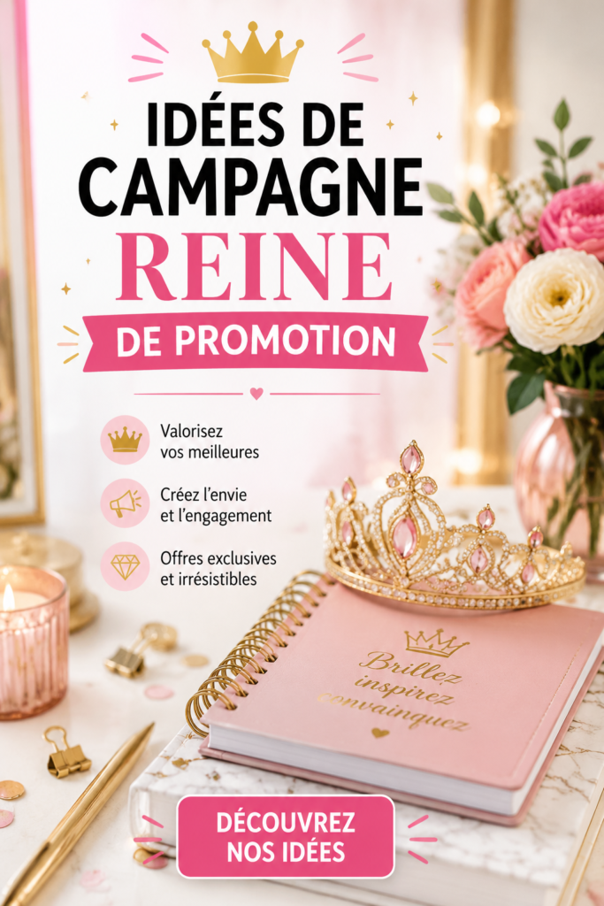 Une campagne promotionnelle créative avec des éléments attractifs