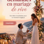 Demande en mariage romantique avec une bague
