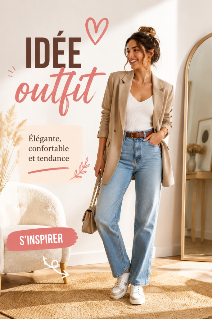 Femme portant une robe élégante pour un événement spécial, un look chic et moderne.