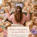 Un bureau chaleureux et inspirant pour travailler chez soi avec des plantes et de la décoration.