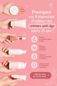 Femme appliquant une crème anti-âge sur son visage, mettre en valeur la beauté et les soins de la peau.