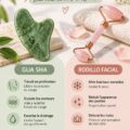 Gua Sha et roller facial pour le soin de la peau