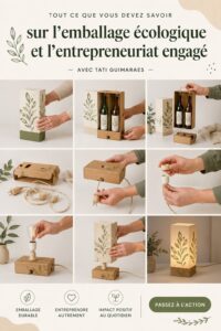 Un exemple de packaging écologique avec des matériaux durables