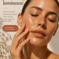 Femme avec une peau lisse et lumineuse, rayonnante de santé.