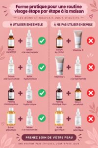 femme appliquant un soin du visage à la maison