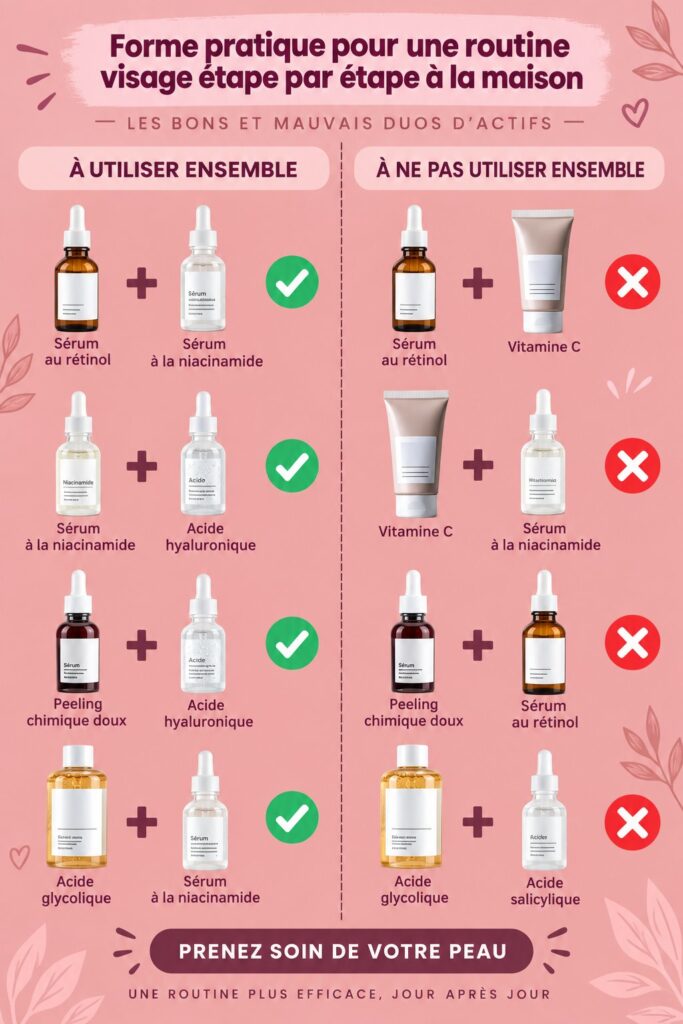 femme appliquant un soin du visage à la maison