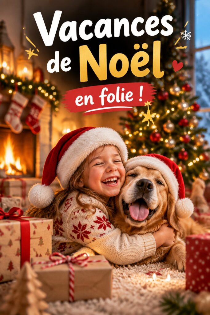 Famille réunie autour d'un sapin de Noël décoré pour des vacances chaleureuses.