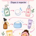 Femme souriante pratiquant une routine quotidienne équilibrée chez elle.