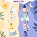 Image d'une femme appliquant un soin du visage dans sa routine de beauté quotidienne.