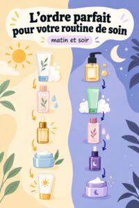 Image d'une femme appliquant un soin du visage dans sa routine de beauté quotidienne.