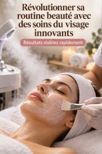 Soin du visage professionnel relaxant pour une peau éclatante